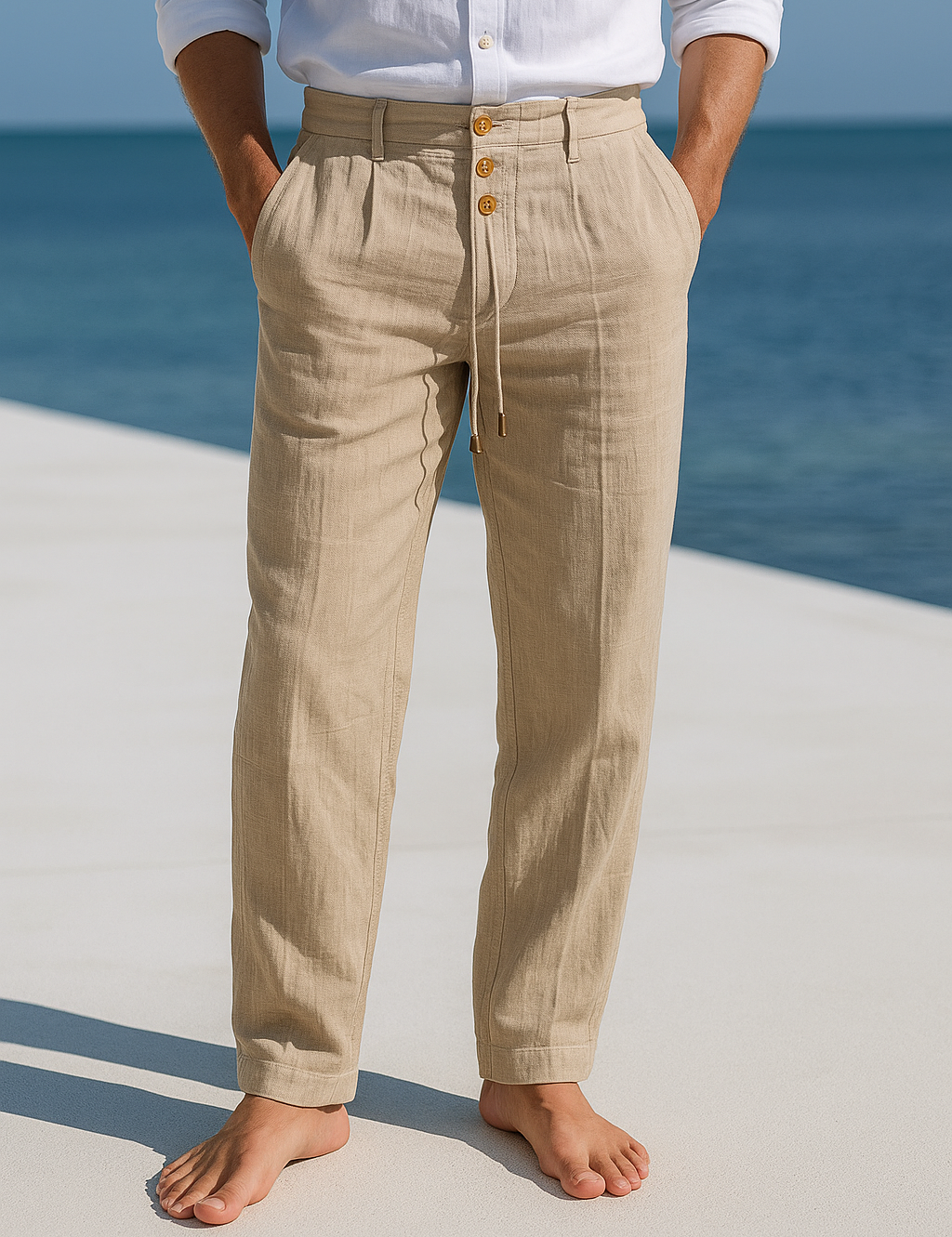 Elegantní Pánské Kalhoty