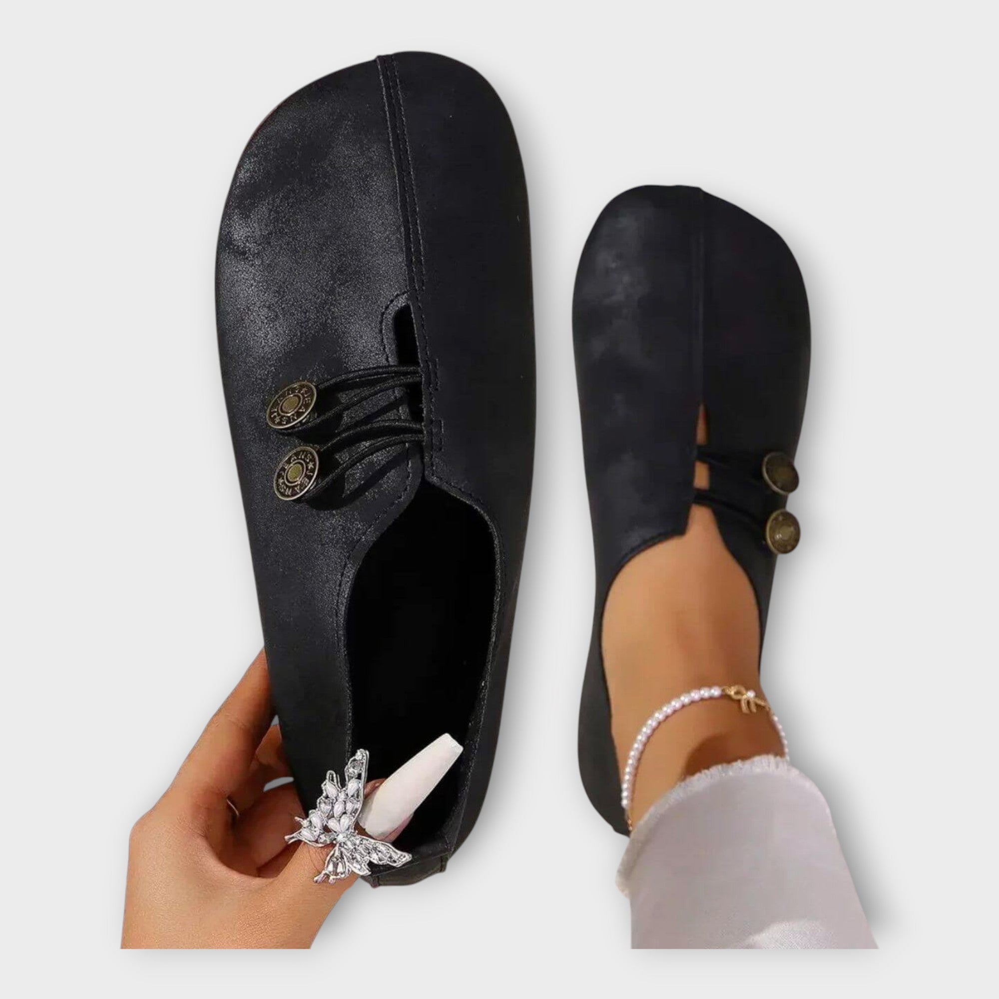 Boty S Knoflíky Pohodlné A Elegantní Obuv Pro Každý Den
