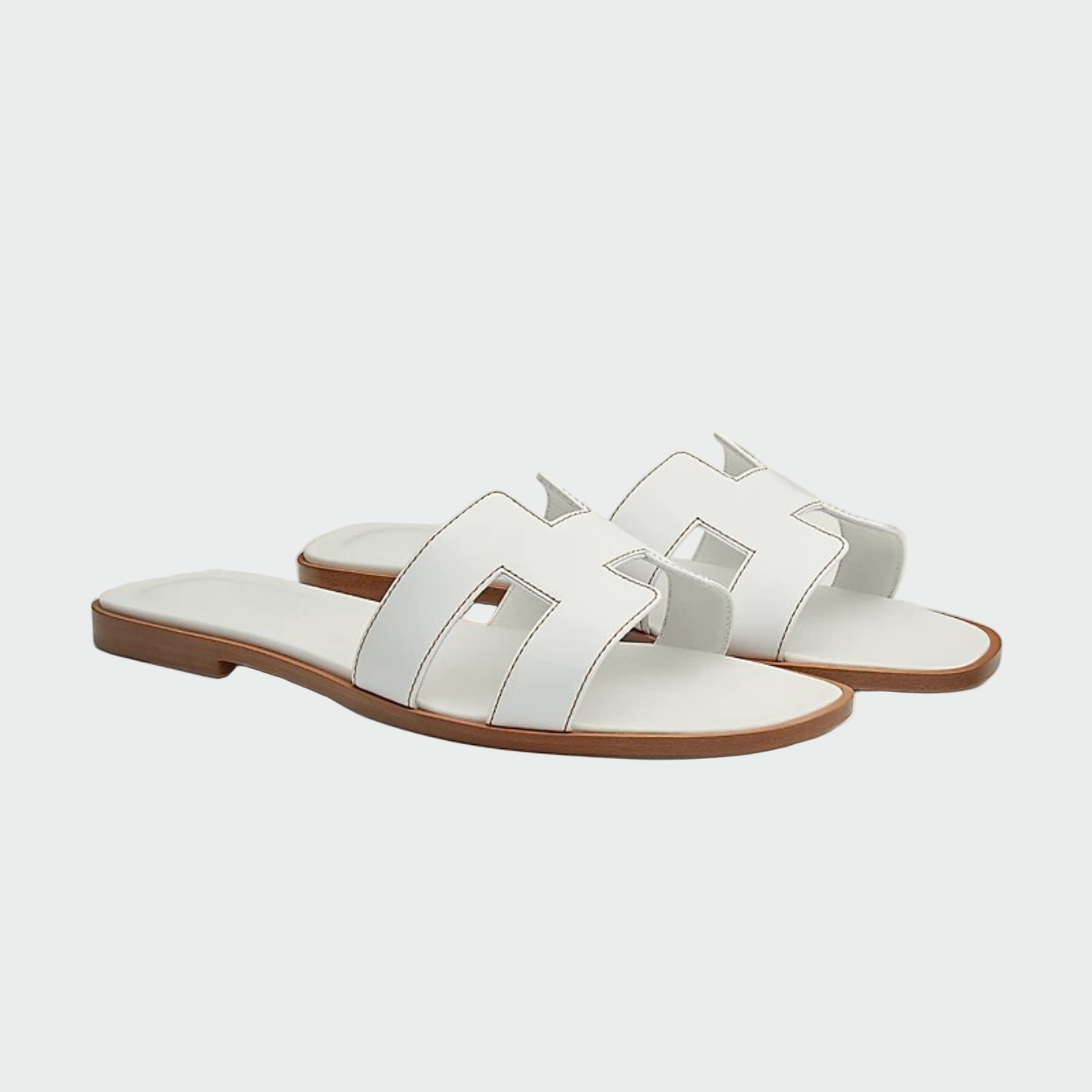Aris Letní Sandály Z Teplé Hnědé Kůže Elegantní Design
