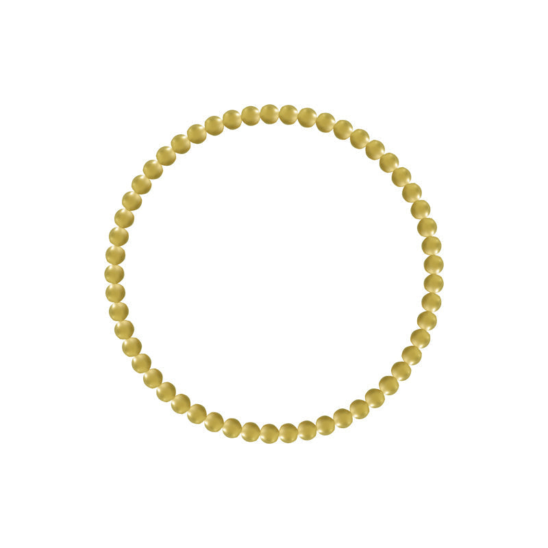 Zlatý Náramek Mykonos Minimalistický Design Diskrétní Luxus
