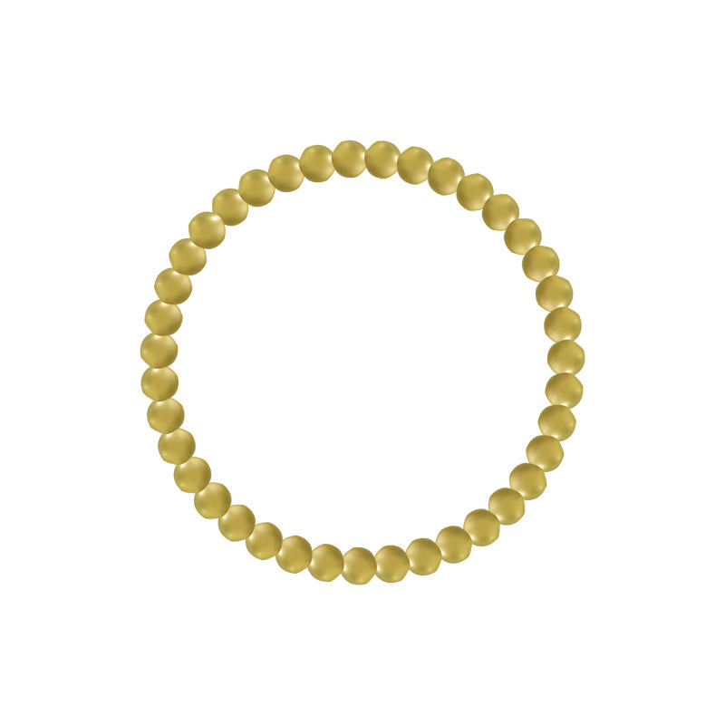 Zlatý Náramek Mykonos Minimalistický Design Diskrétní Luxus