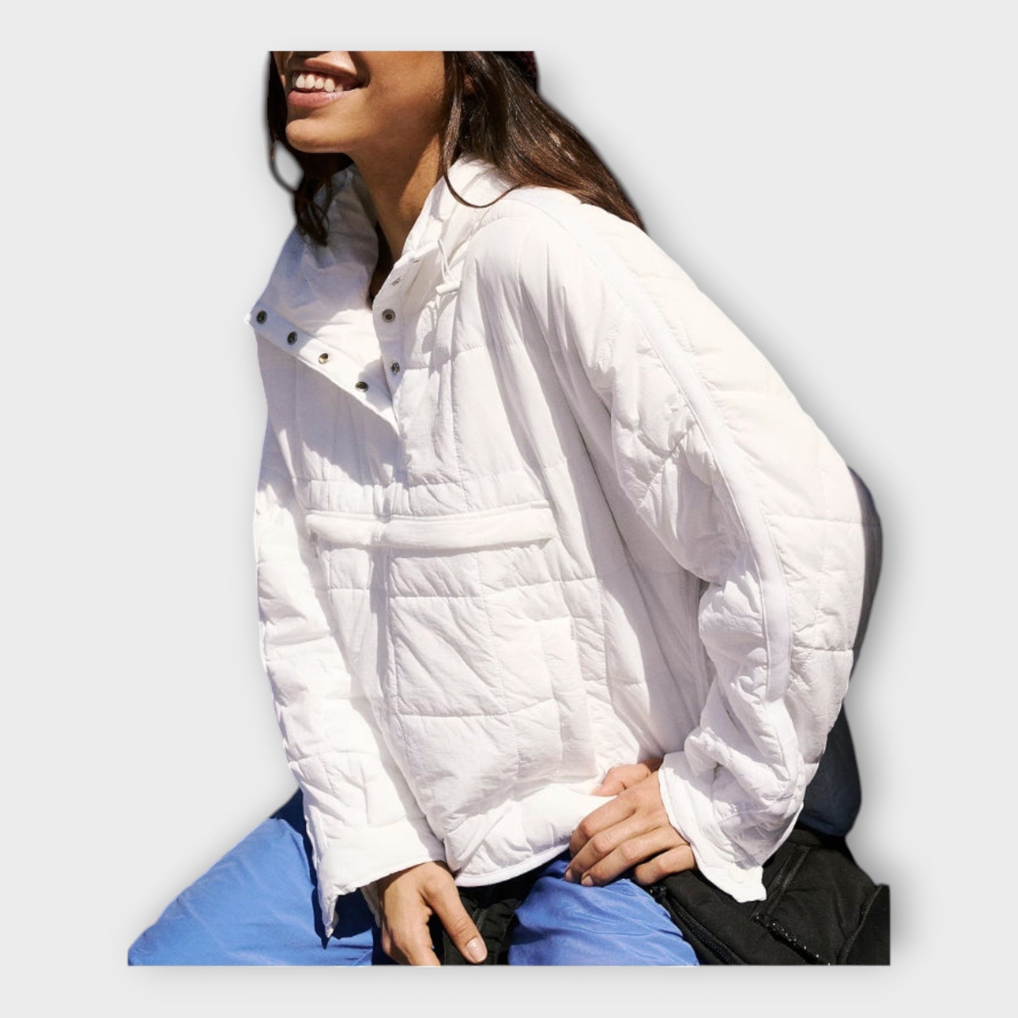Puffer Bunda S Kapucí Pro Město A Elegantní Styl Každodenní