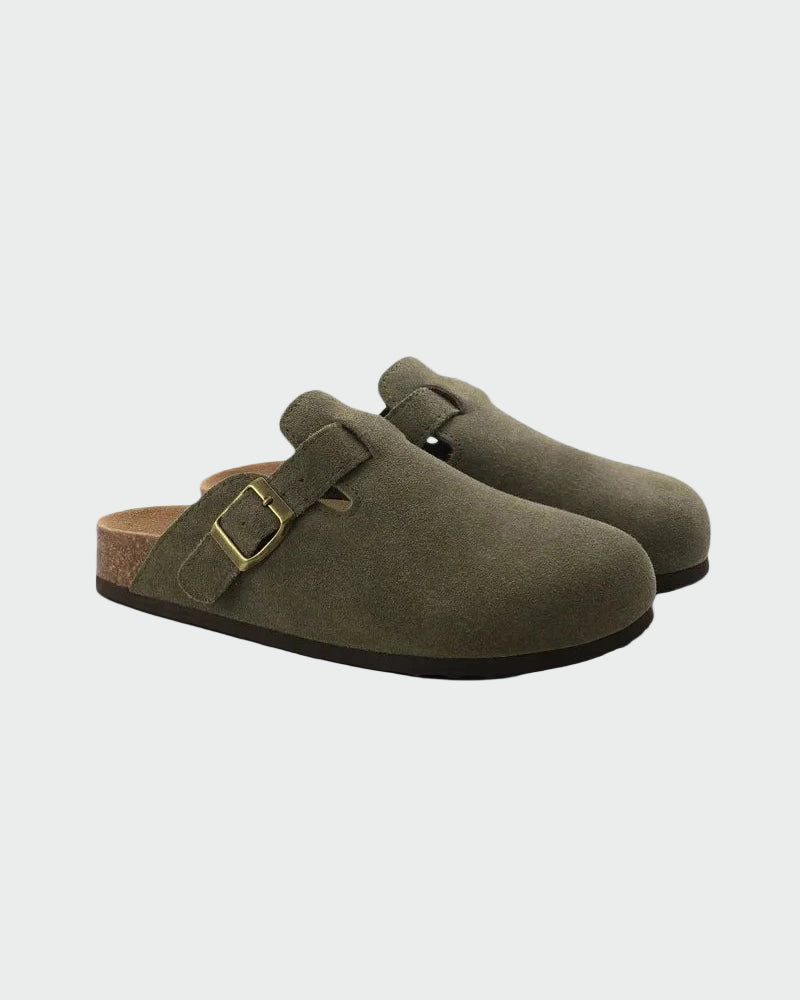 Dědek Semišové Boty Hnědé Elegantní Komfortní Nošení
