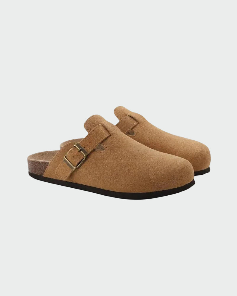 Dědek Semišové Boty Hnědé Elegantní Komfortní Nošení