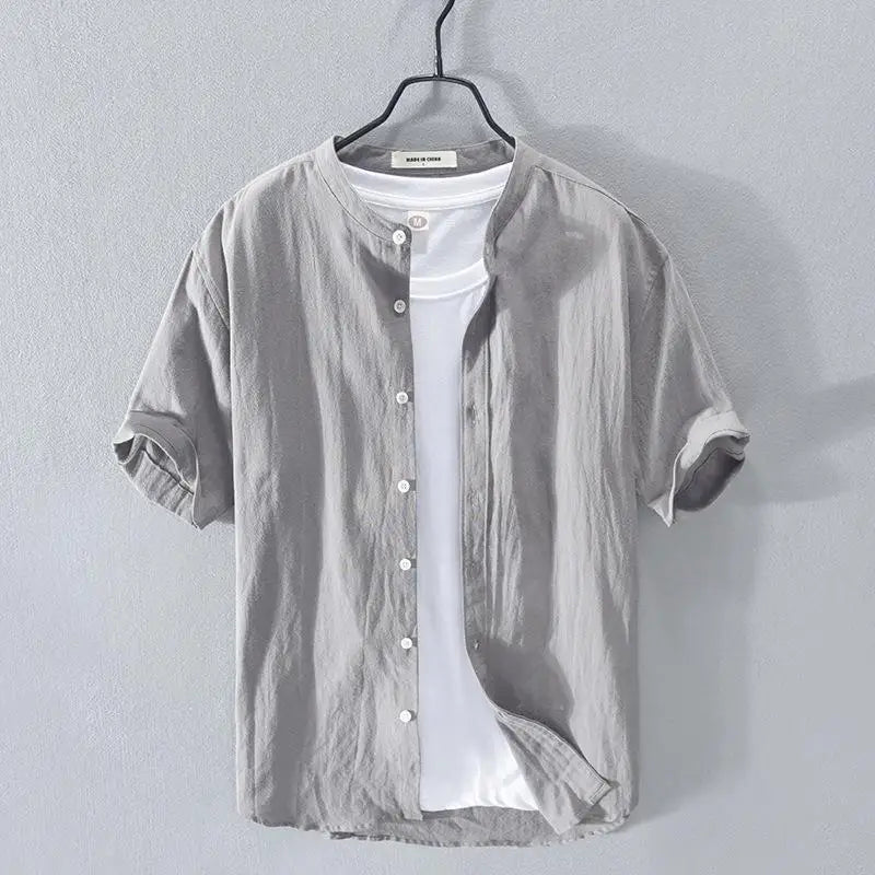 Cotton Linen Summer Shirt