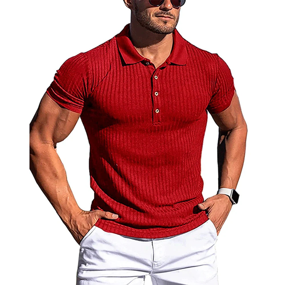Elegantní Pruhované Polo
