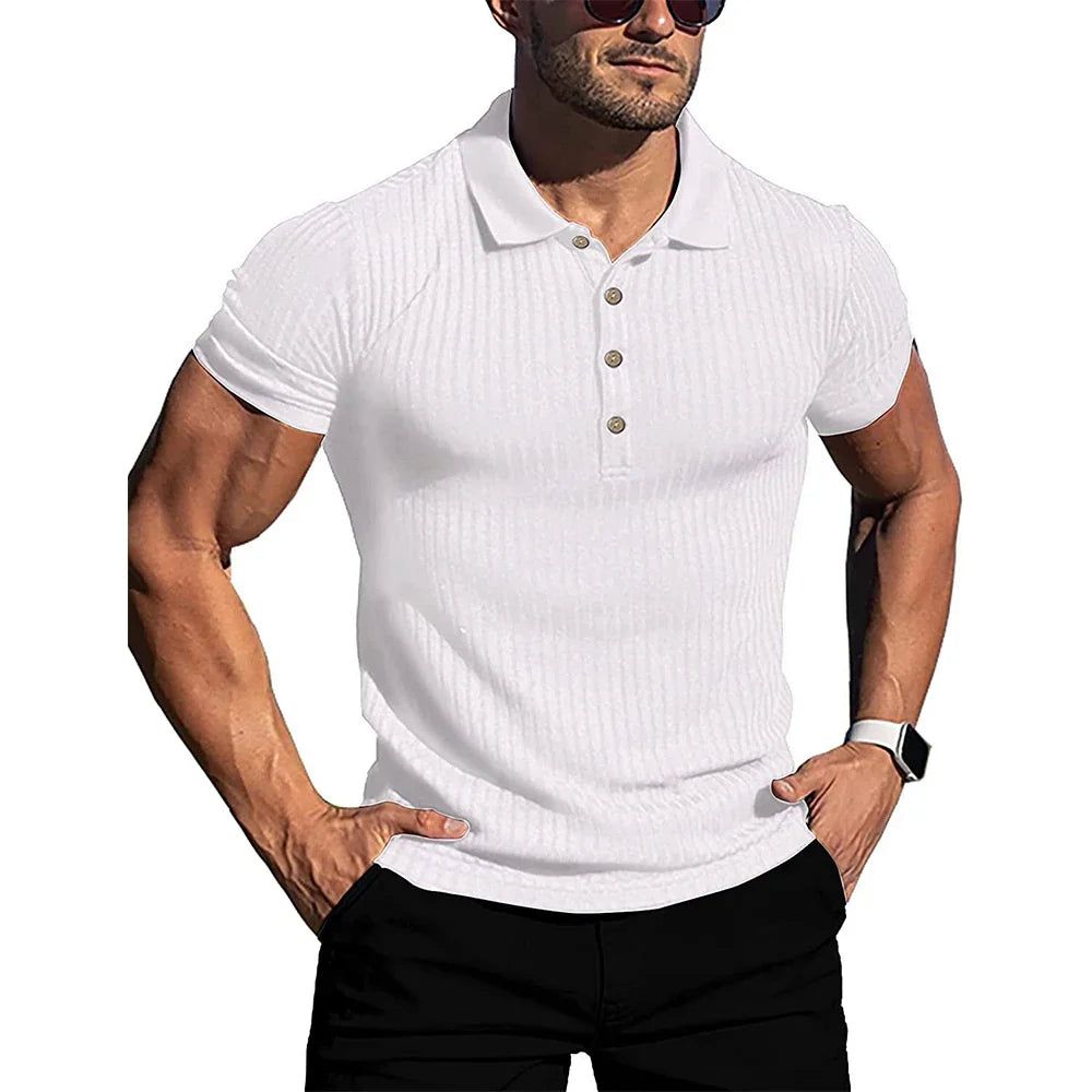 Elegantní Pruhované Polo
