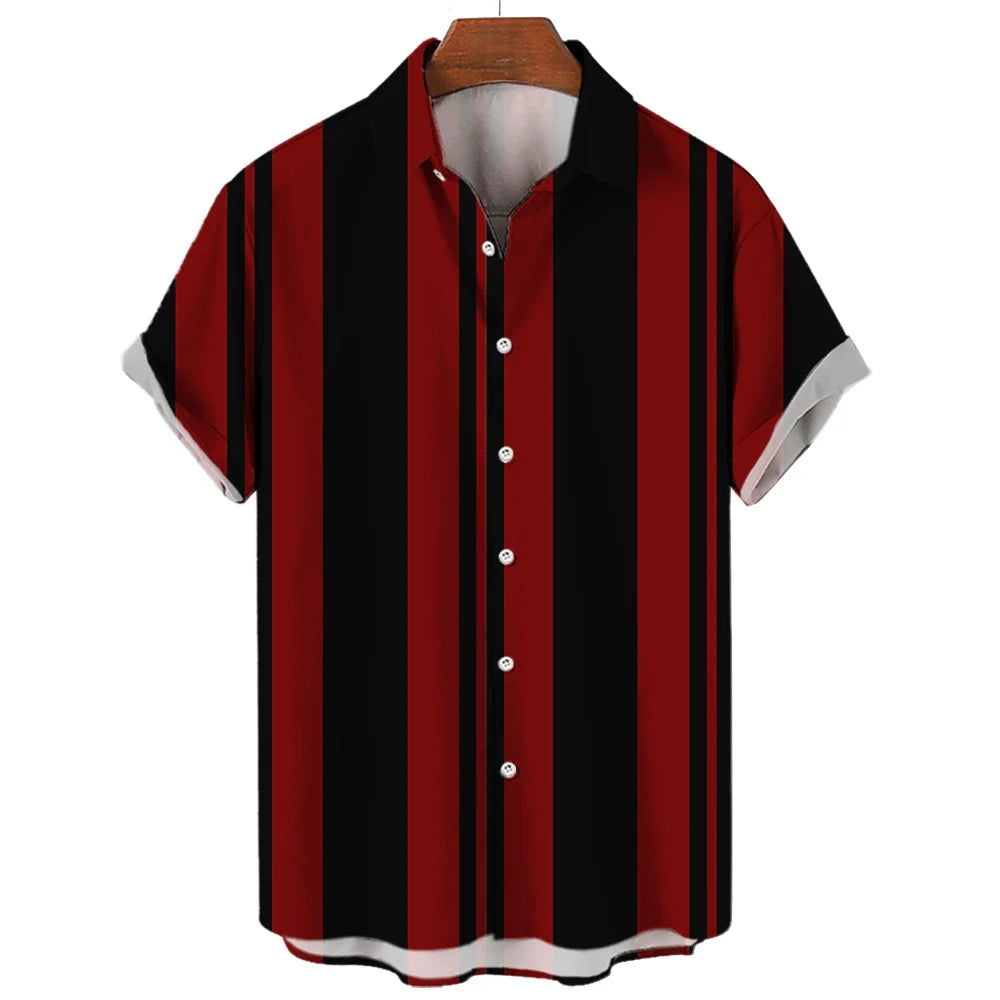 Pruhovaná Letní Košile