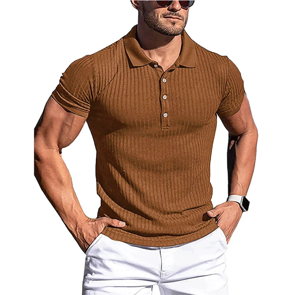 Elegantní Pruhované Polo