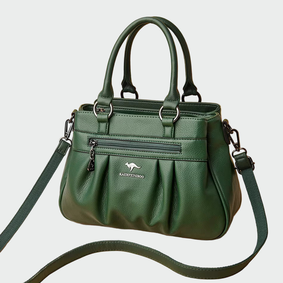 Elegantní Dámská Taška Z Eko Kůže Černá Do Kanceláře