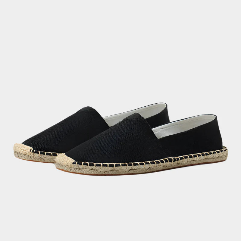 Lehké Lněné Espadrilky Letní Pohodlí Přírodní Vzhled