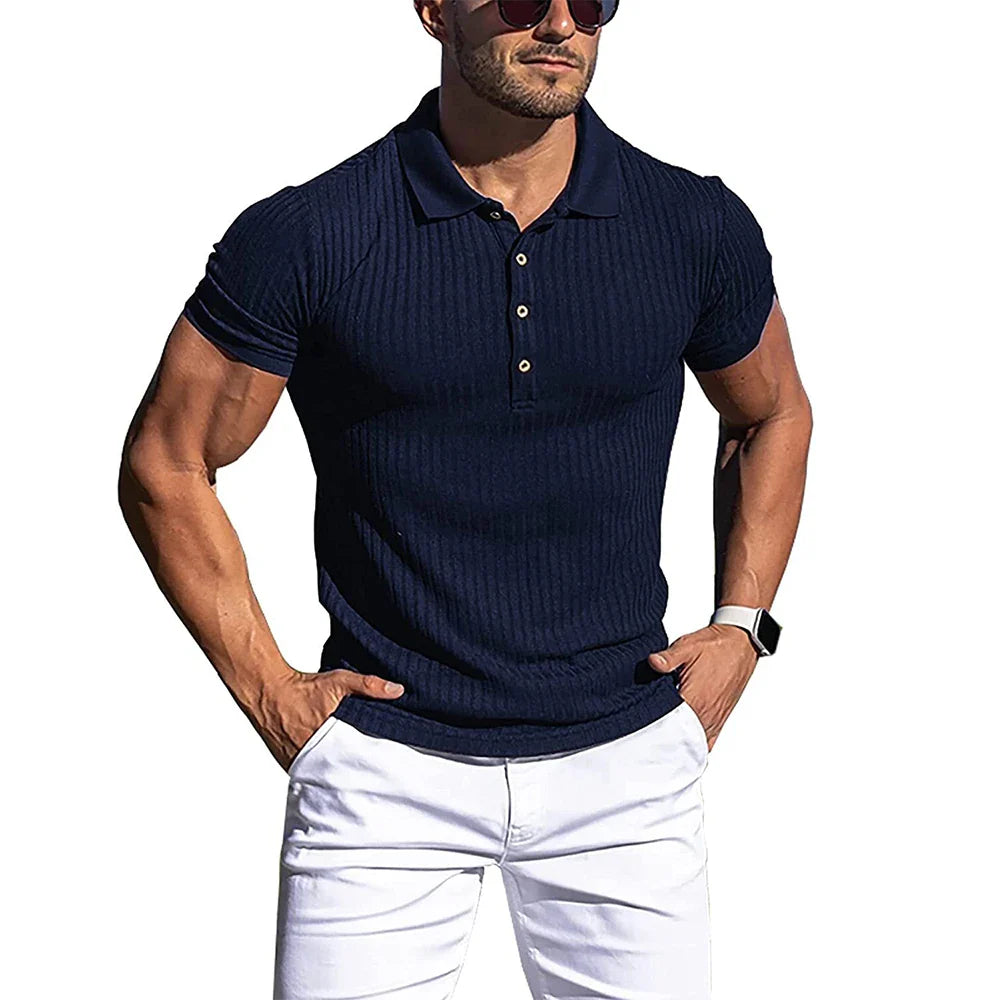 Elegantní Pruhované Polo