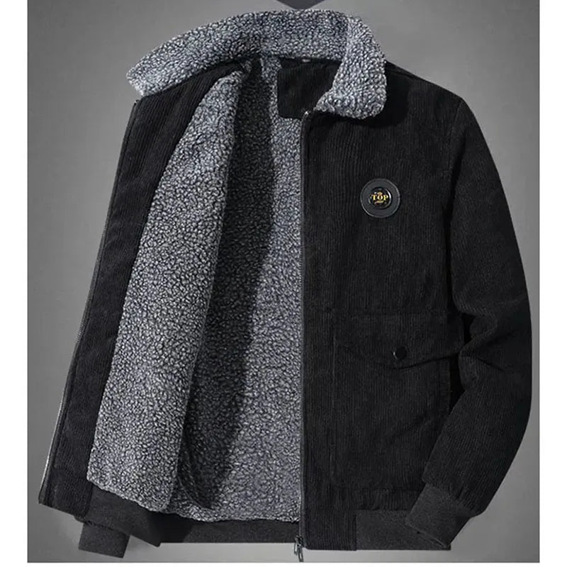 Elegantní Cordurová Bunda