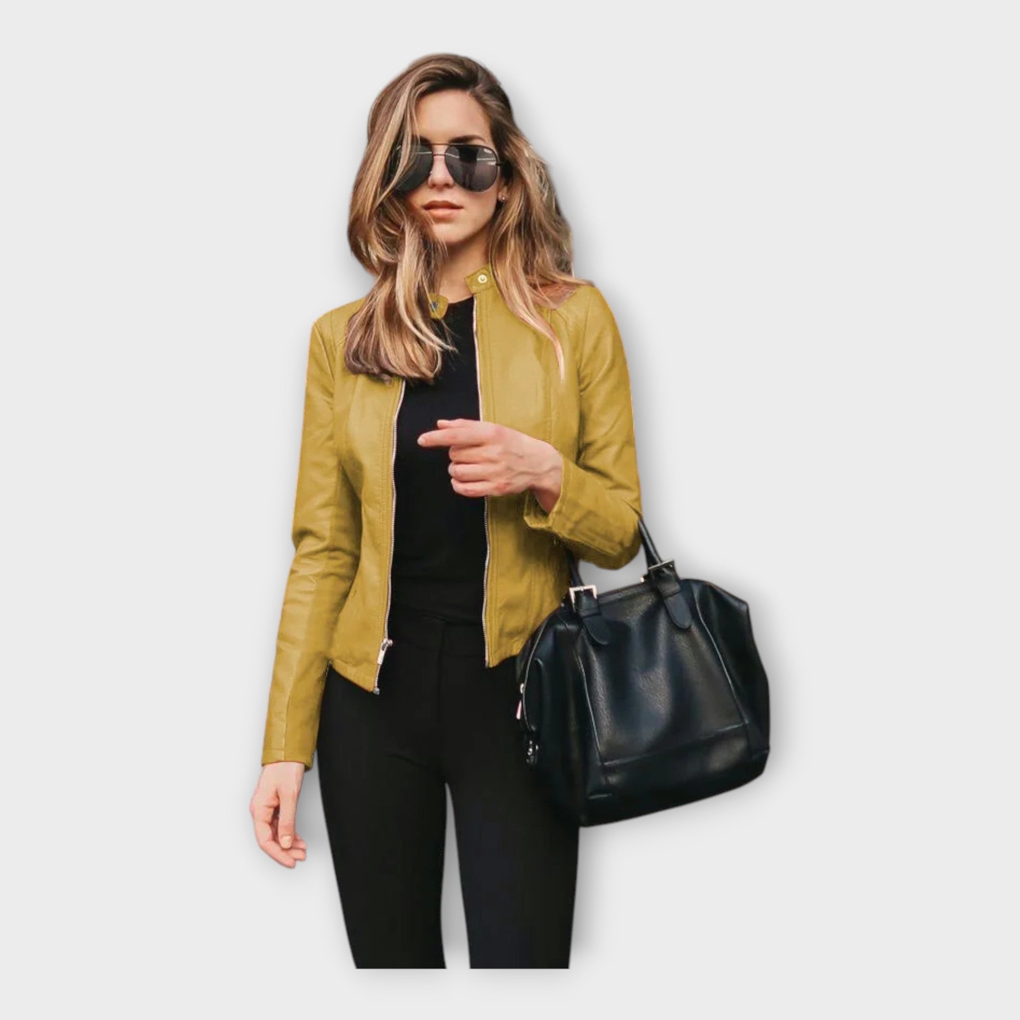 Kožená Bunda s Moderním Střihem Pro Každou Příležitost