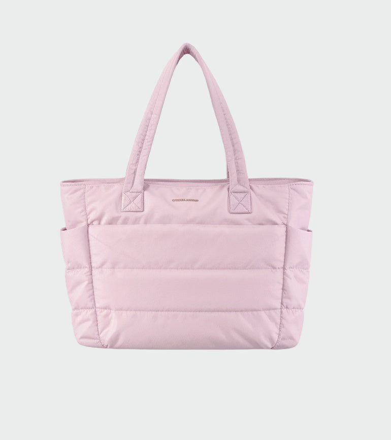 Dámská Kapitone Taška Přes Rameno Černá Pro Casual Styl