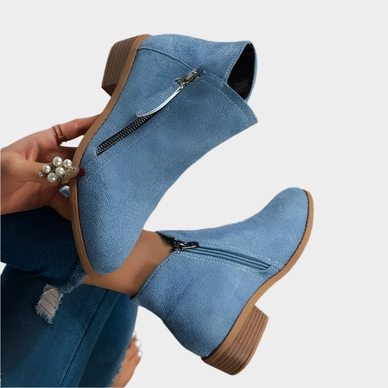 Elegantní Chelsea Kotníkové Boty s Bočním Zipem Pro Pohodlí