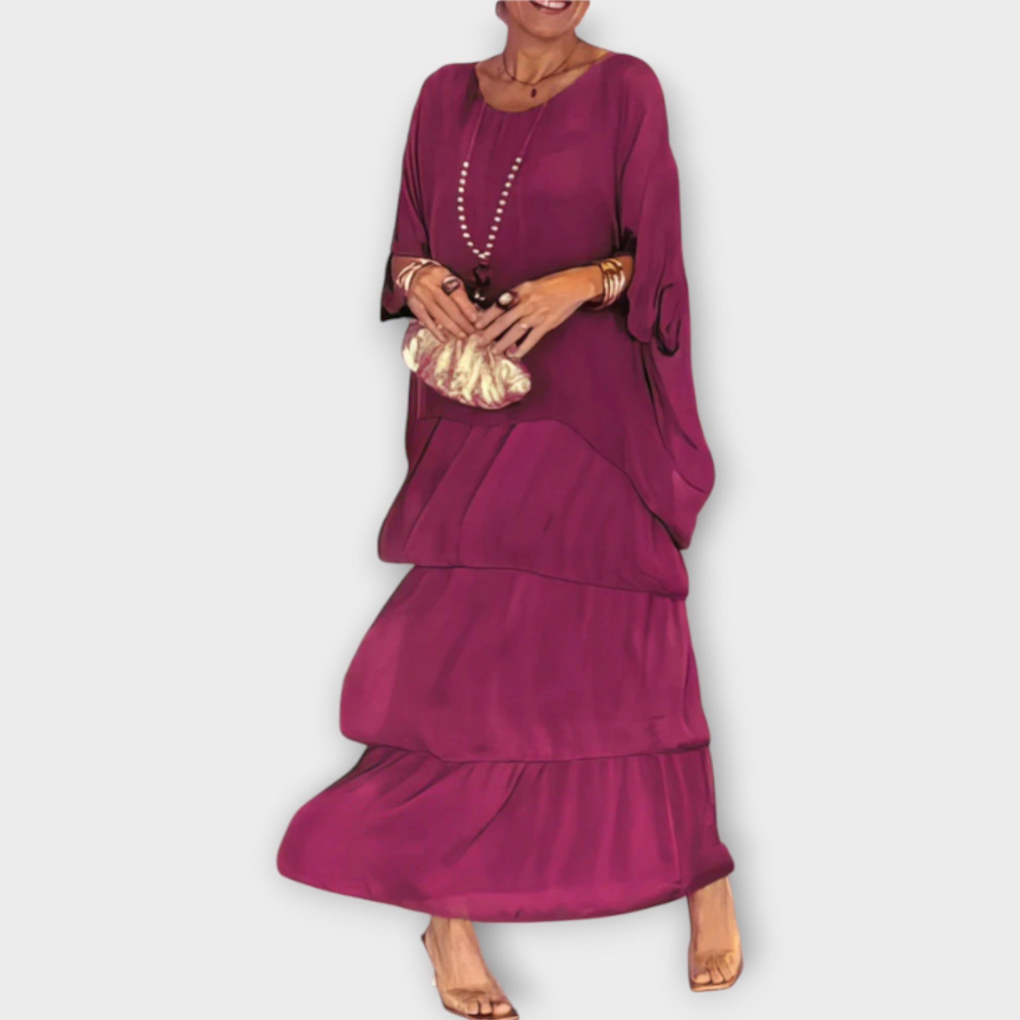 Vzdušný Set S Boho Detaily A Nadčasovou Eleganci Pro Ženy