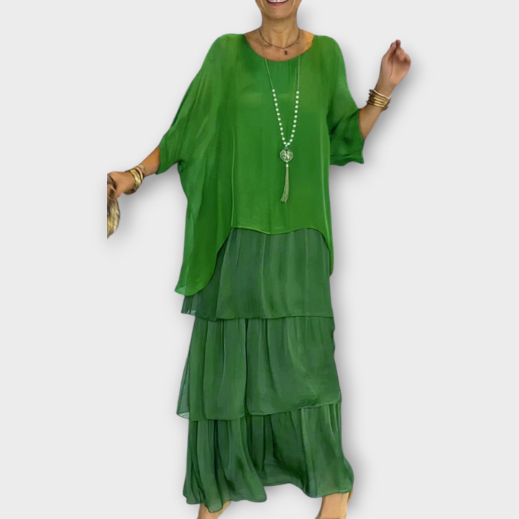 Vzdušný Set S Boho Detaily A Nadčasovou Eleganci Pro Ženy