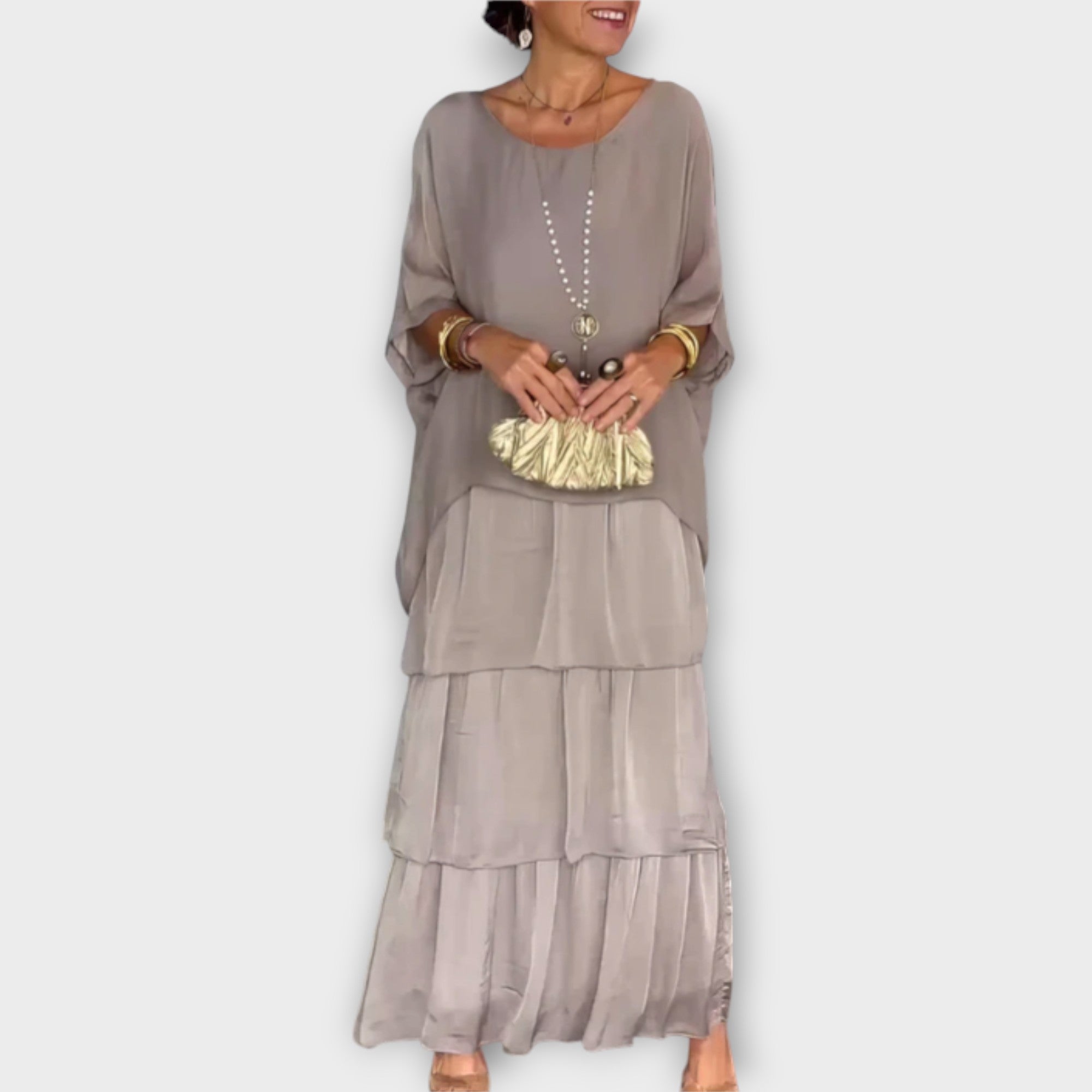 Vzdušný Set S Boho Detaily A Nadčasovou Eleganci Pro Ženy