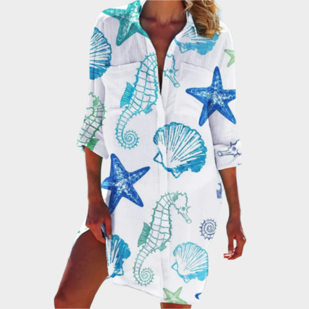 Klasické Kimono Saty Letní Pohodové a Živé Barvy Pro Plaz