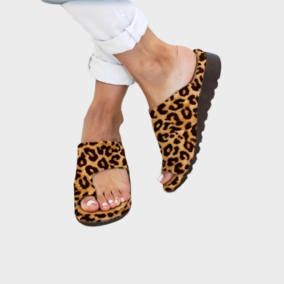 Ortopedické Letní Sandály S Anatomickou Stélkou Zlaté