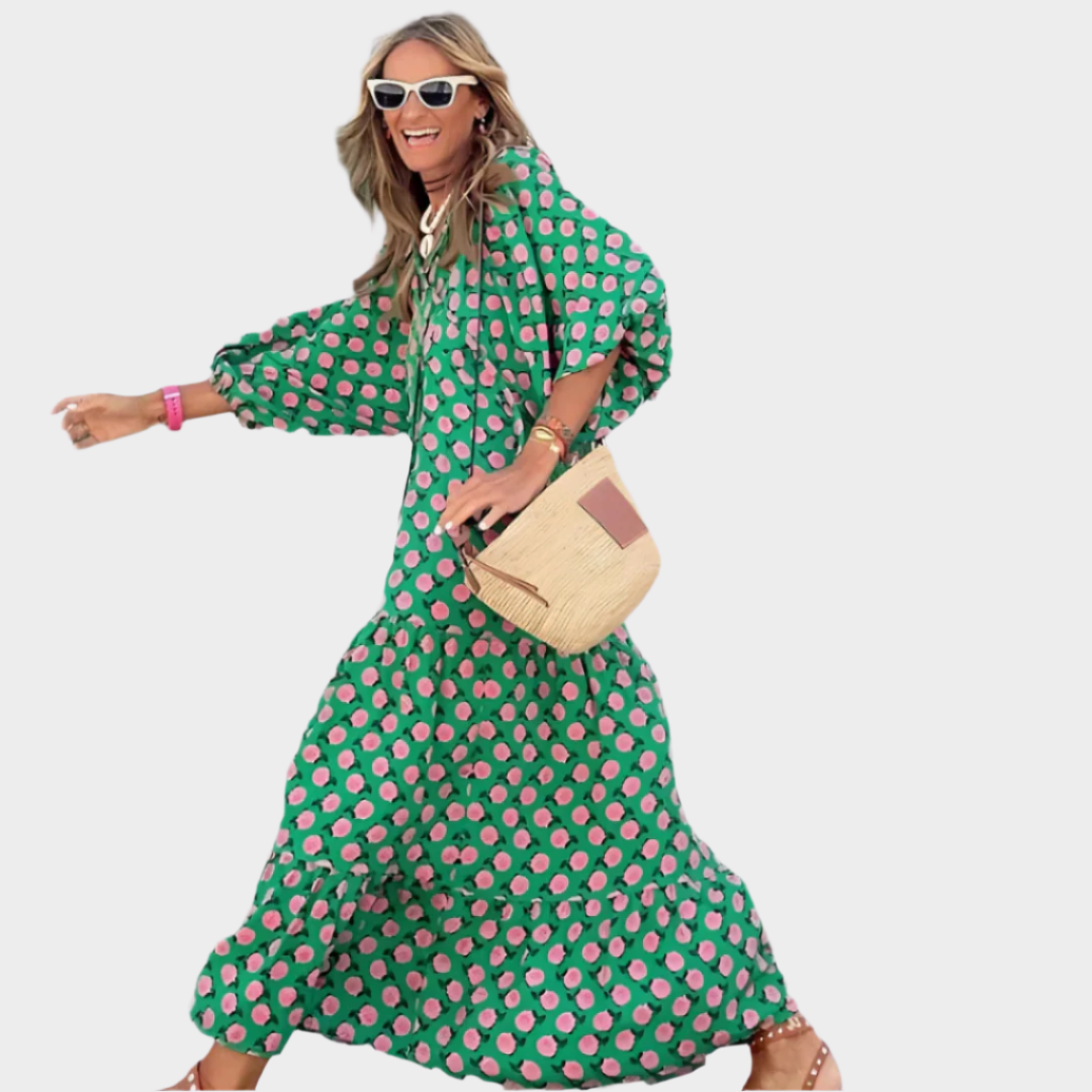 Dámské Geometrické Vzdušné Šaty Sophie Boutique Hamptons