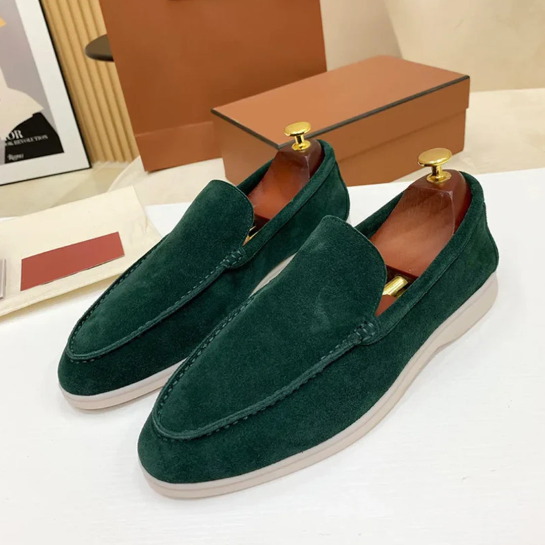 Classic Suede Loafers