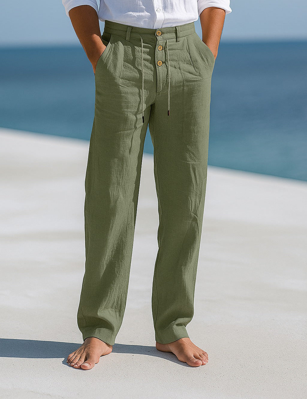 Elegantní Pánské Kalhoty