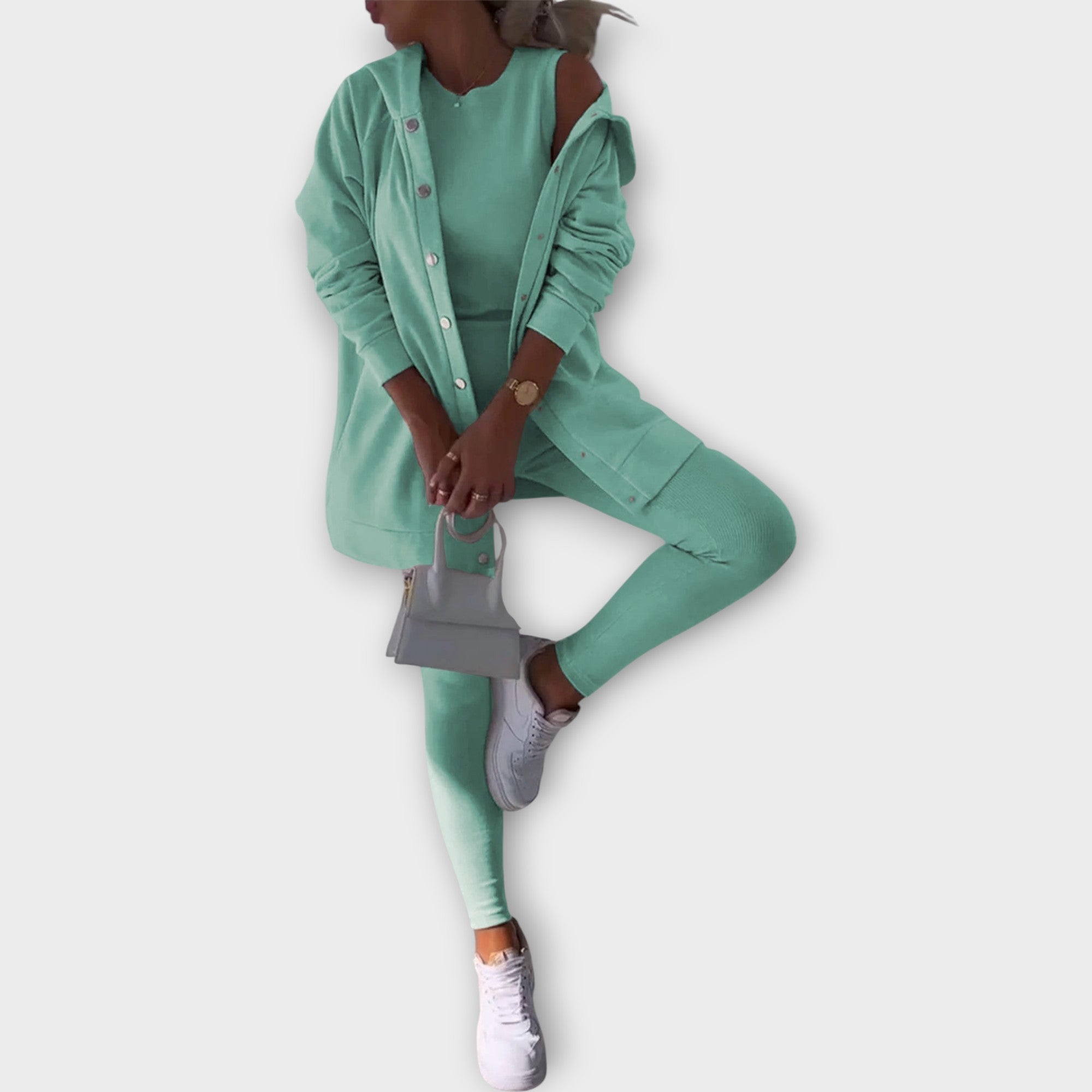 Set Loungewear S Moderní Estetikou A Volným Střihem