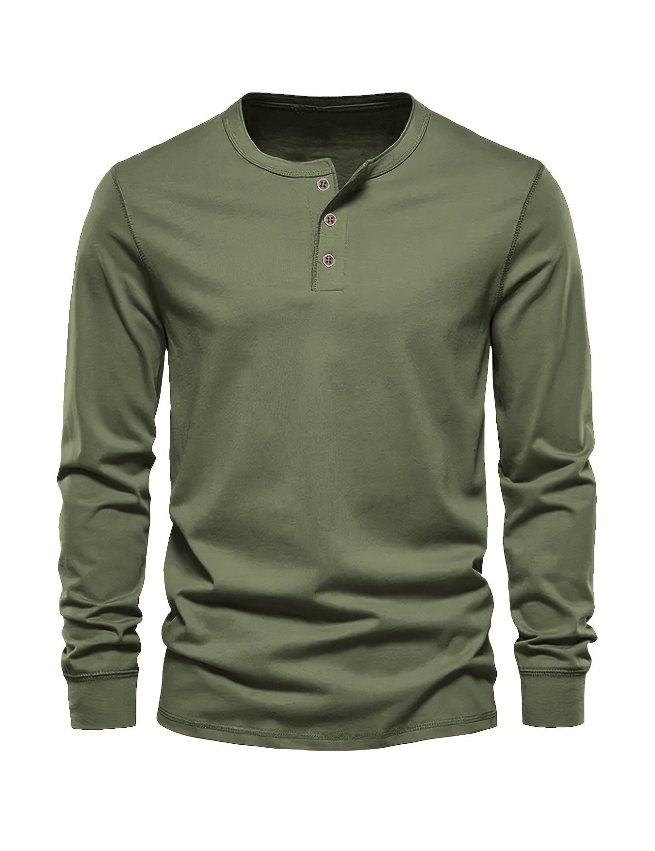 Henley Tričko Pro Muže