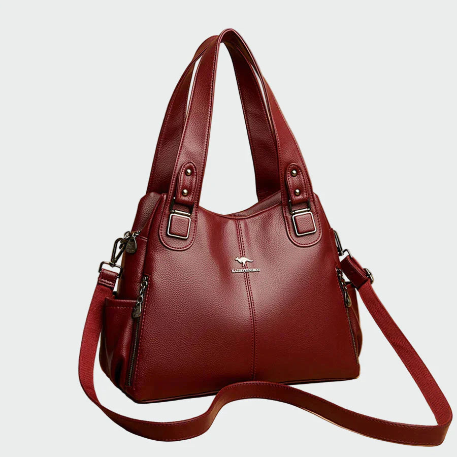 Elegantní Retro Dámská Kabelka Přes Rameno Černá Kvalitní