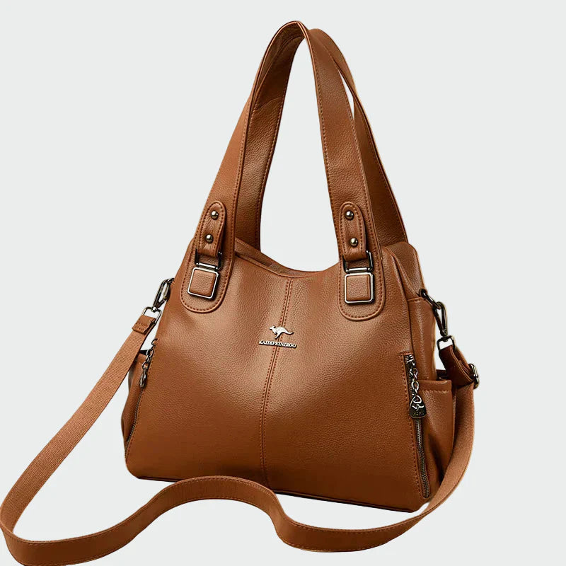 Elegantní Retro Dámská Kabelka Přes Rameno Černá Kvalitní