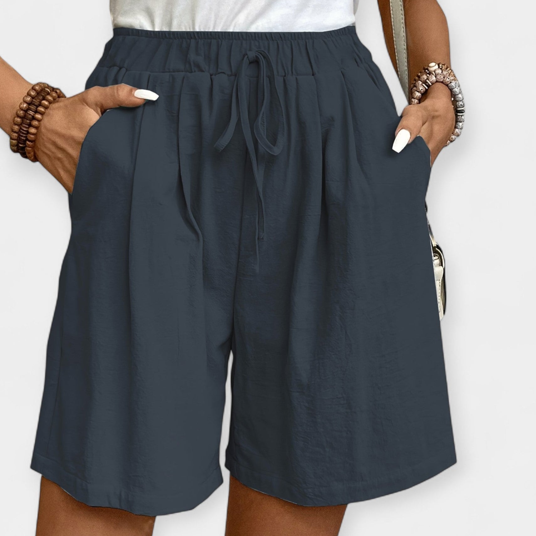 Vzdušné Šortky Lehký Letní Styl Pro Dovolenkový Outfit