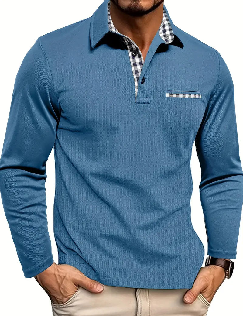 Polo Shirt with Long Sleeves