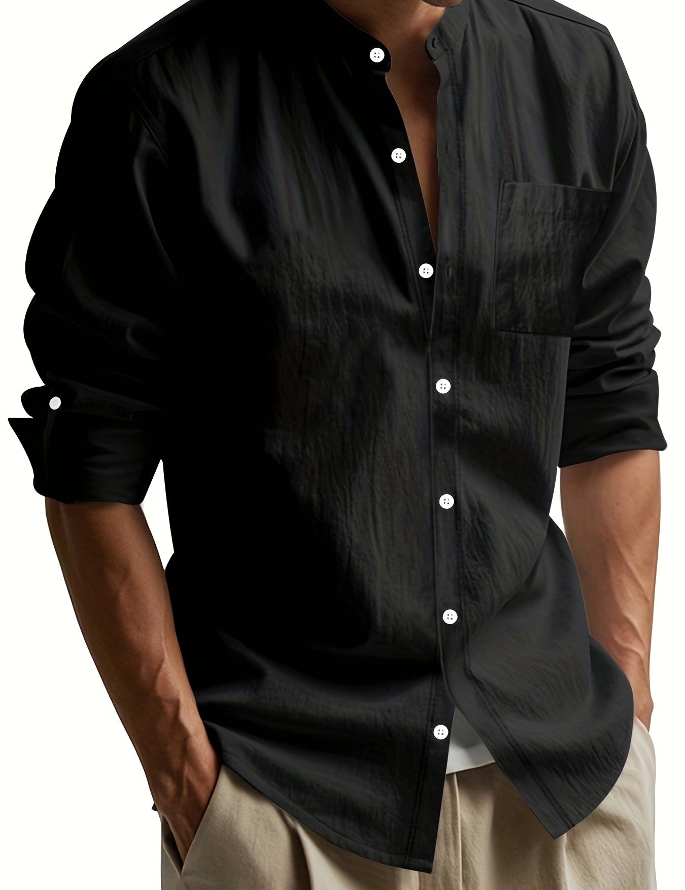 Elegantní Lněná Košile