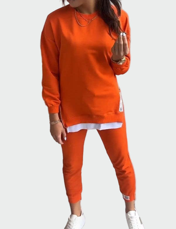 Uvolněný Dvoubarevný Set S Elegantním Moderním Designem