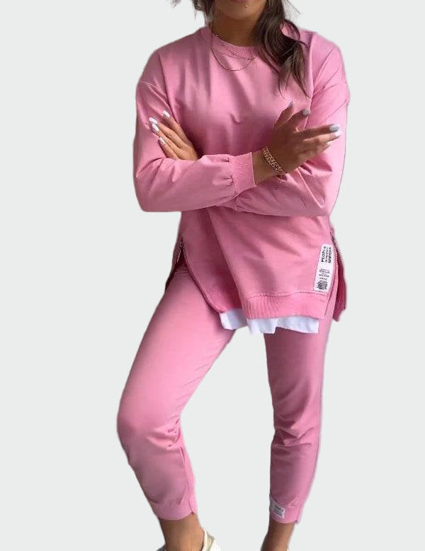 Uvolněný Dvoubarevný Set S Elegantním Moderním Designem