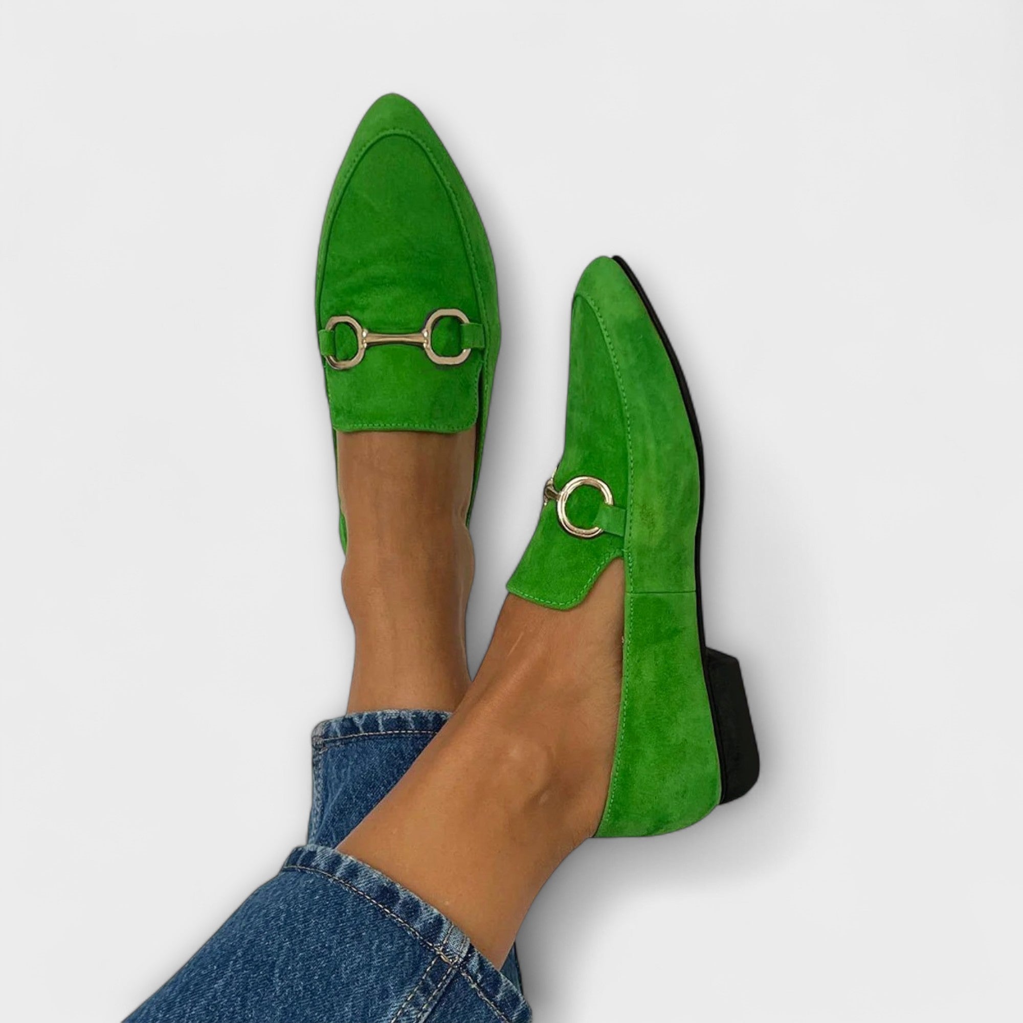 Kaïa Baleríny S Ostrým Zakončením Pohodlné Slip On