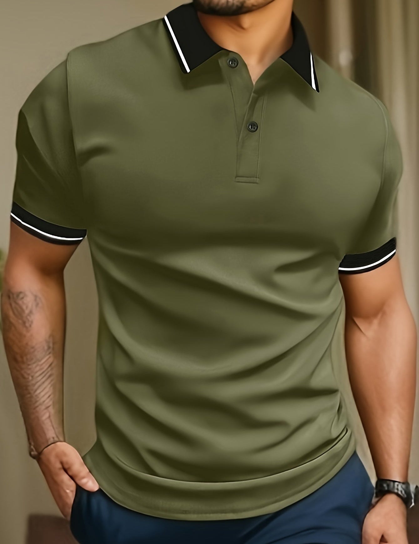 Pánské Polo Tričko Casual