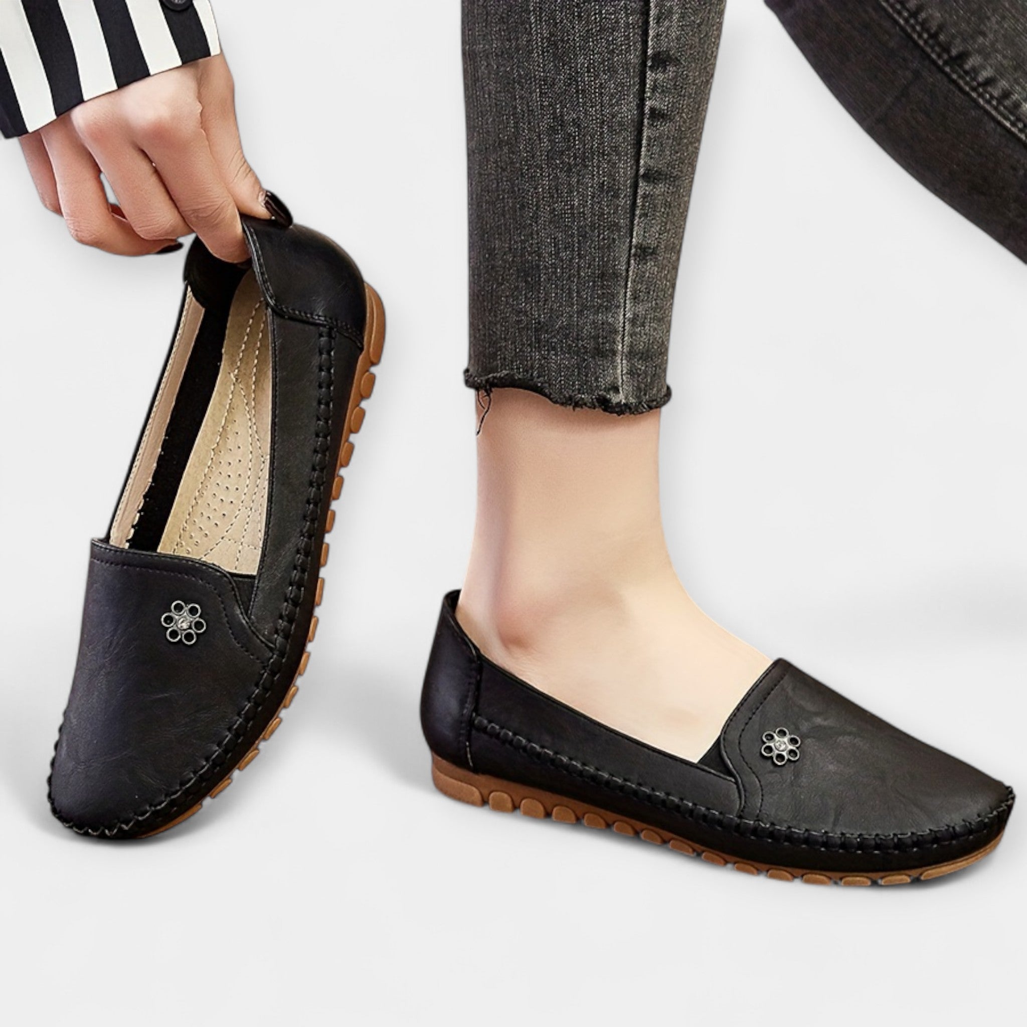Pohodlné Slip On Boty S Měkkou Podrážkou Pro Pohodlí
