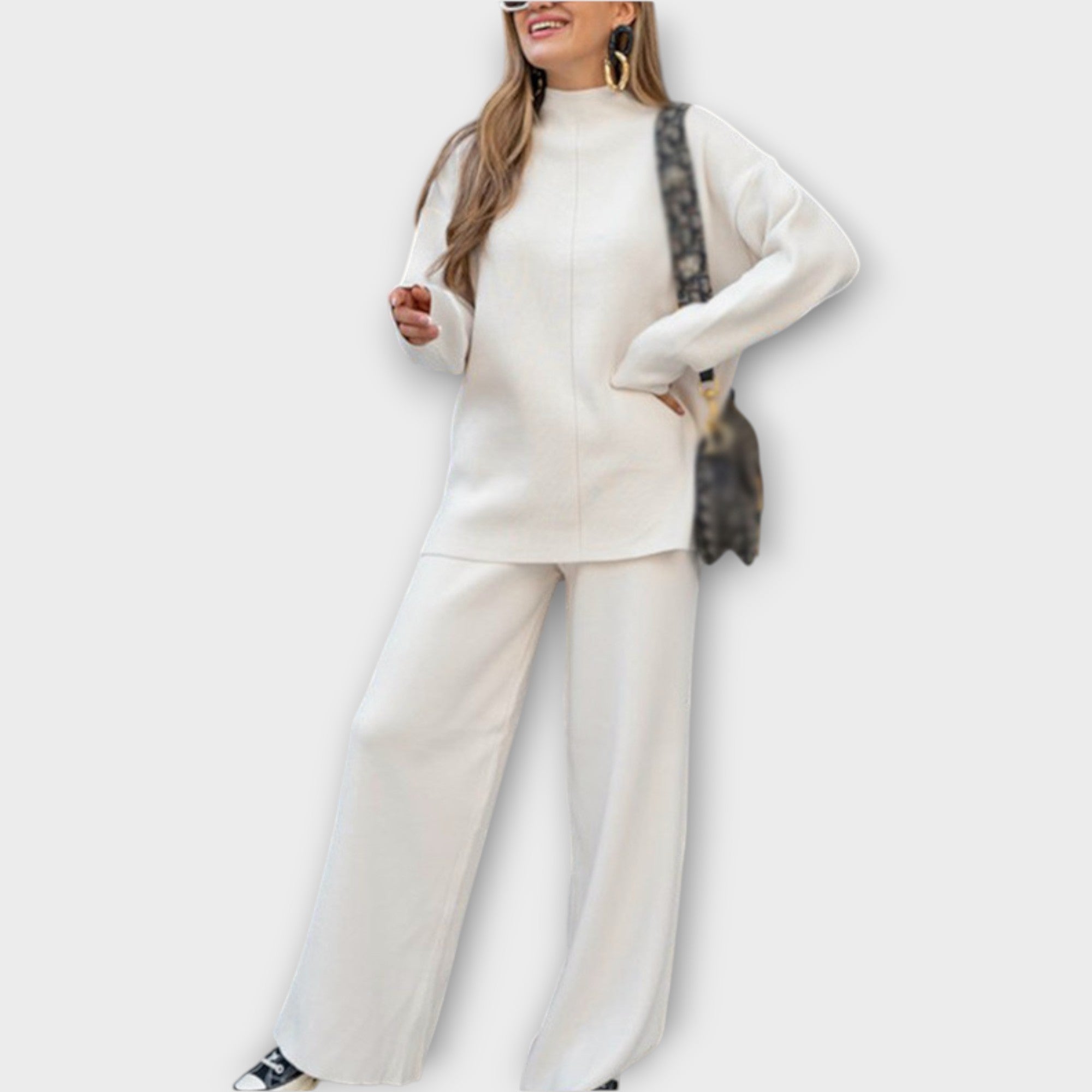 Set S Volným Střihem A Minimalistickou Estetikou Elegantně