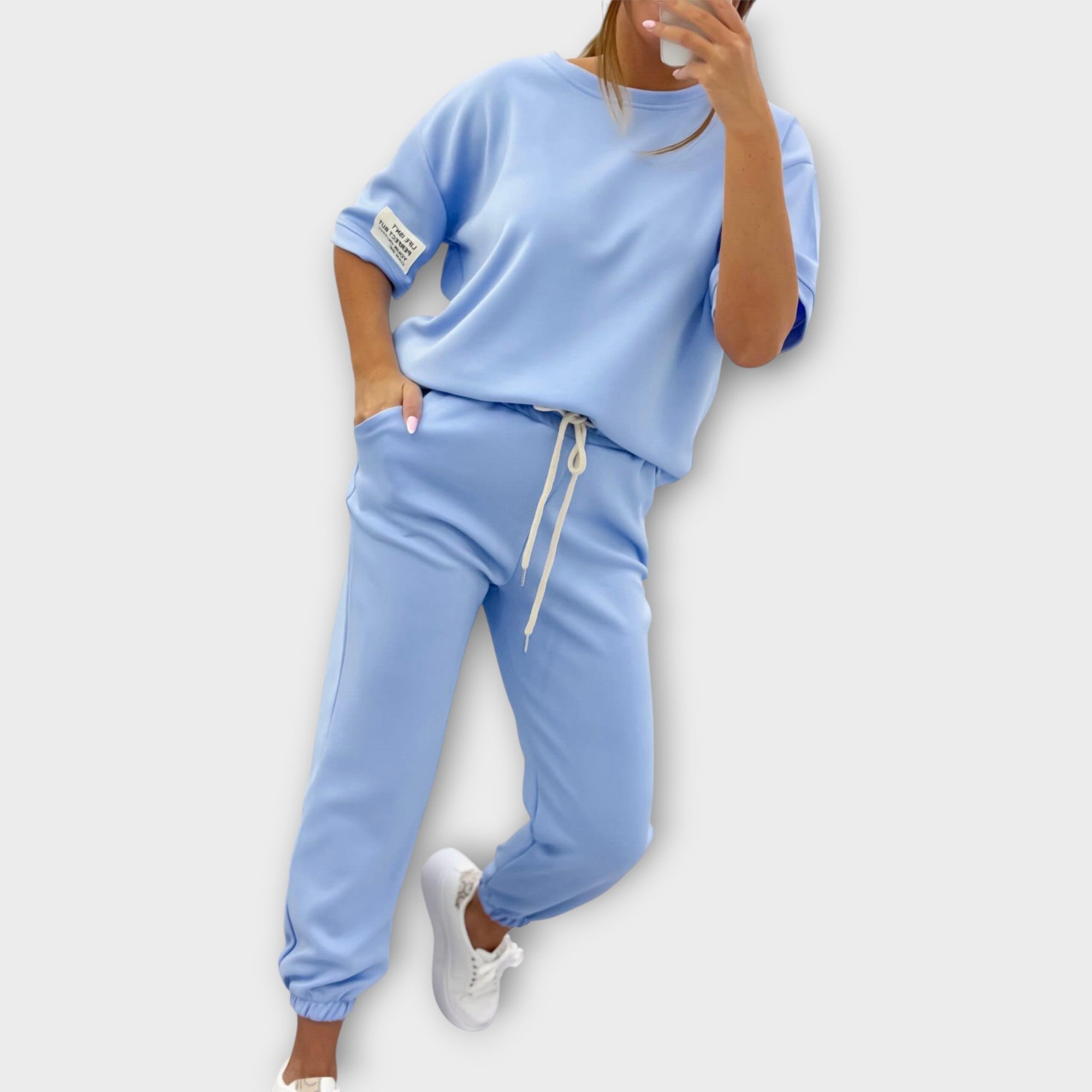 Set Loungewear S Volným Střihem Pro Pohodlí A Stylu