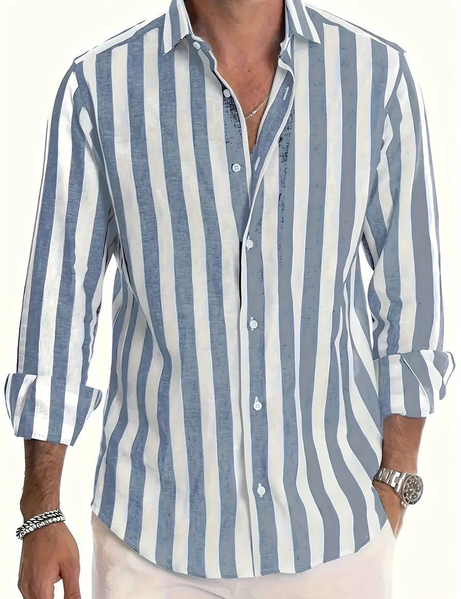 Pruhovaná Letní Košile