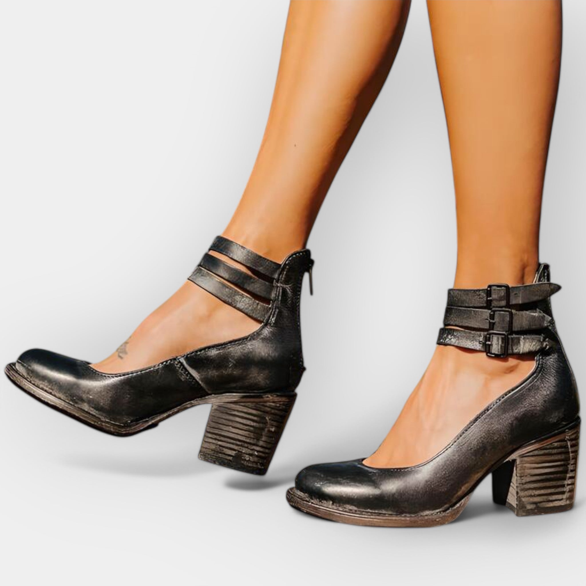 Elegantní Sandály S Pohodlným Podpatkem Pro Denní Nošení
