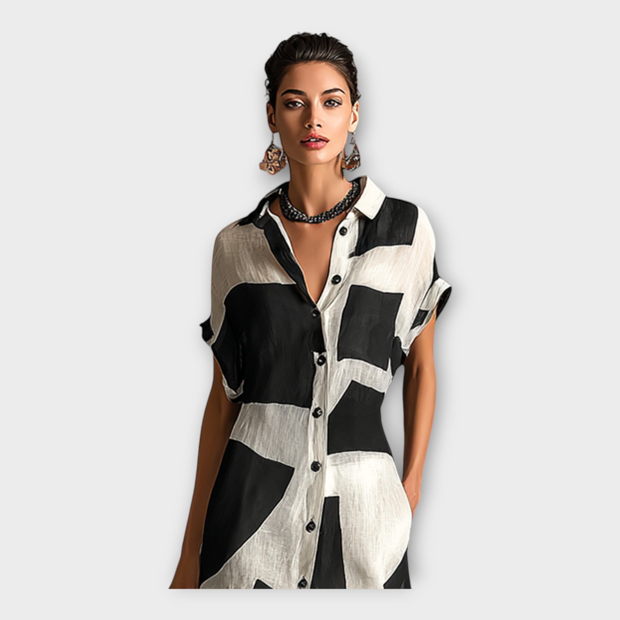 Elegantní Dlouhé Šaty S Moderním Designem Eleganci