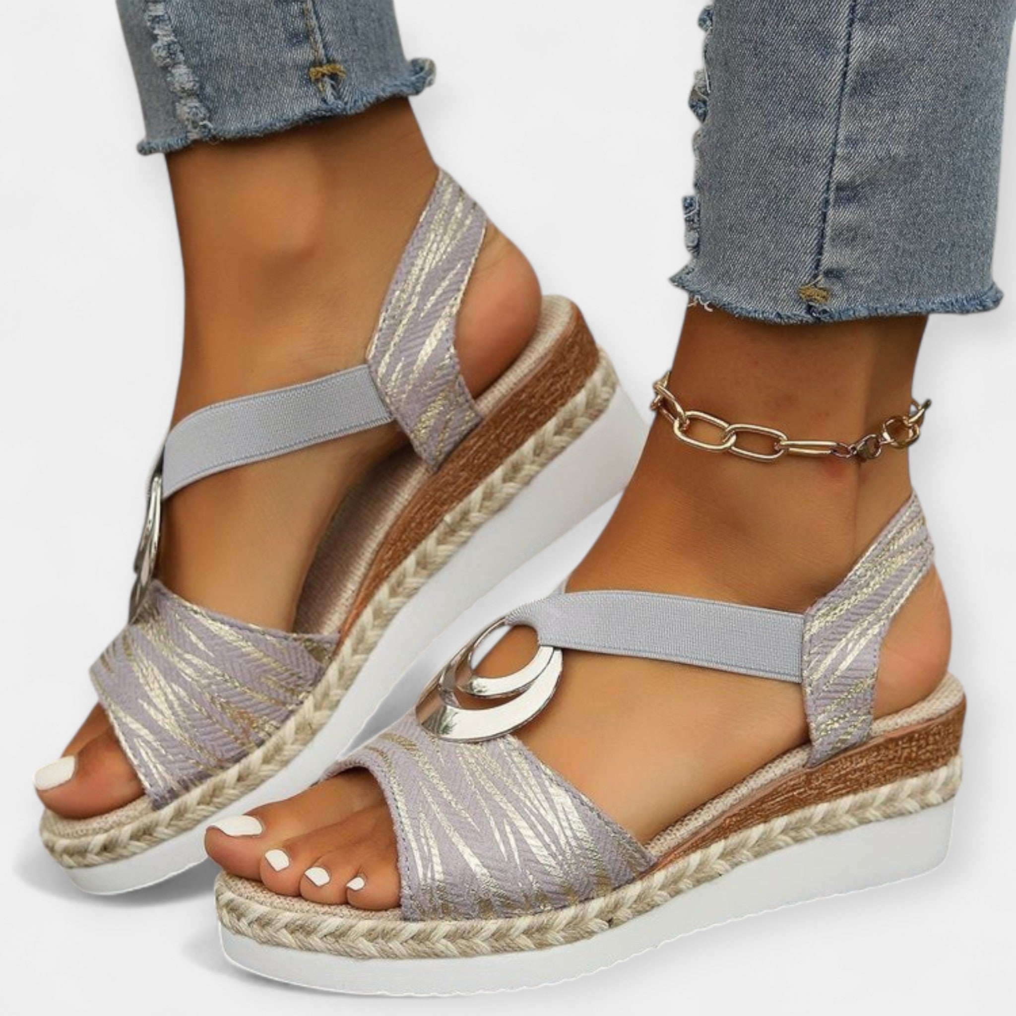 Římské Sandály S Pletem Letní Elegance Pohodlí Styl