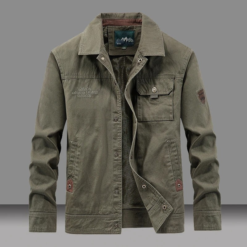 Pánská Bavlněná Bunda