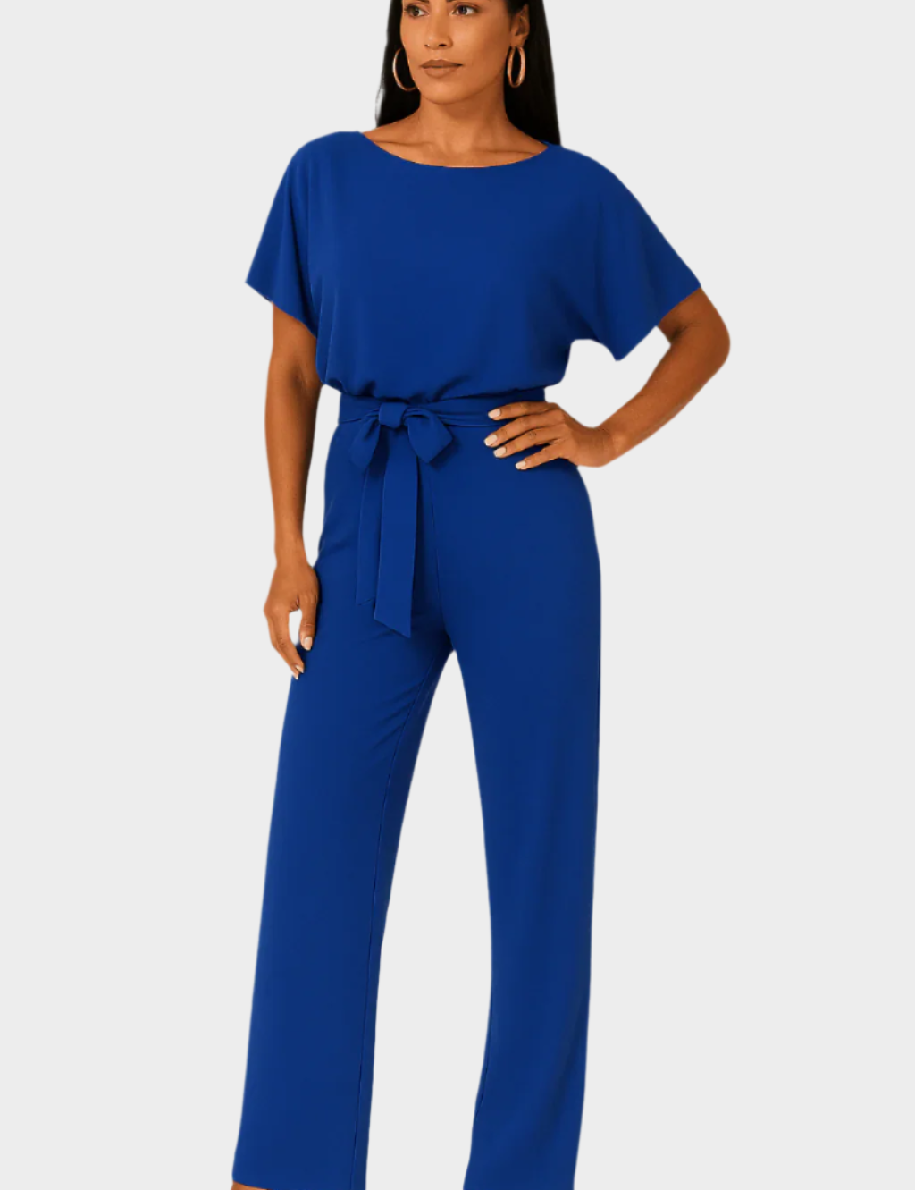 Elegantní Celotělový Overál se Závazovacím Páskem Unisex