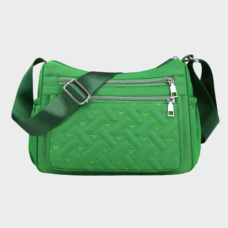 Elegantní Nylonová Taška Přes Rameno Pro Ženy Černá