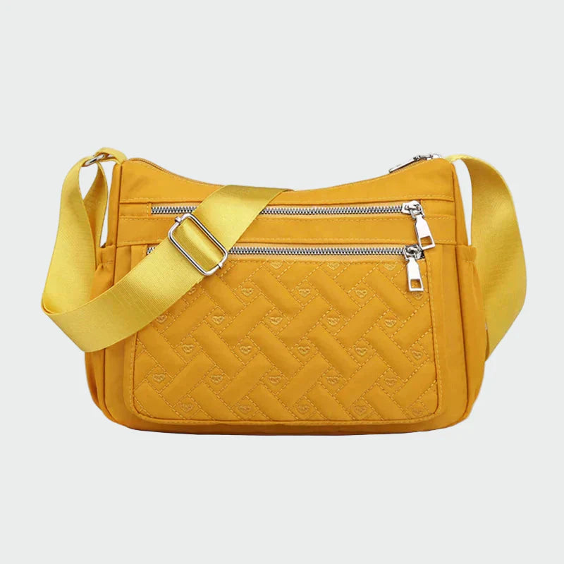Elegantní Nylonová Taška Přes Rameno Pro Ženy Černá
